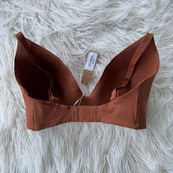 Skims Wireless Form T-shirt Bra Bronze Size 34DDDD - Picture 4 of 12